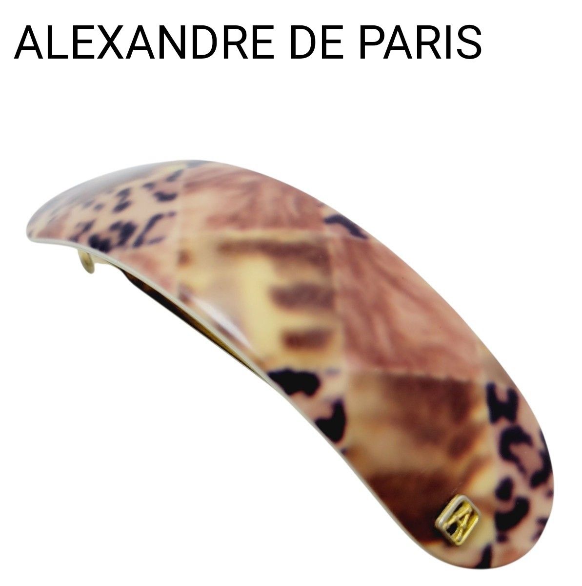 ALEXANDRE DE PARIS バレッタ モザイク調 レオパード ALEXANDRE DE PARIS バレッタ モザイク調 レオパード|Yahoo