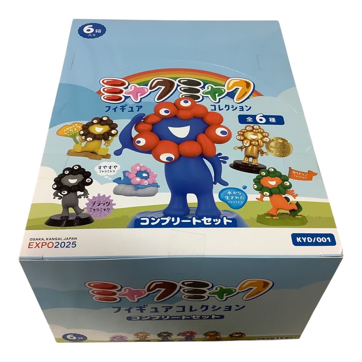 大阪万博会場限定! ミャクミャクフィギュアコレクション7種類コンプリート 大阪万博会場限定・新品】ミャクミャク フィギュアコレクション