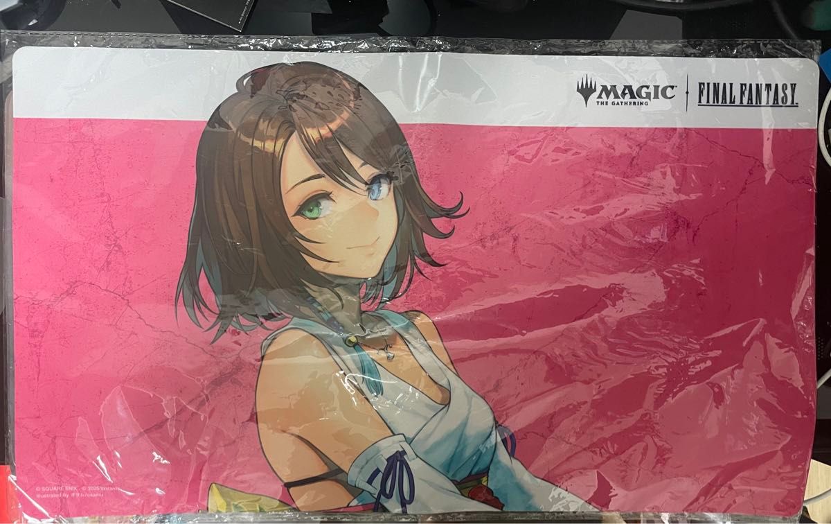 ユウナ プレイマット 非売品 マジックリーグ 限定 マジック ザ・ギャザリング ユウナ ファイナルファンタジー