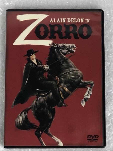 ★ 廃版 DVD / アラン ドロンのゾロ ALAIN DELON IN ZORRO / イタリア フランス 映画 / 音声 イタリア語 日本語吹替あり / KKDS-259_画像1