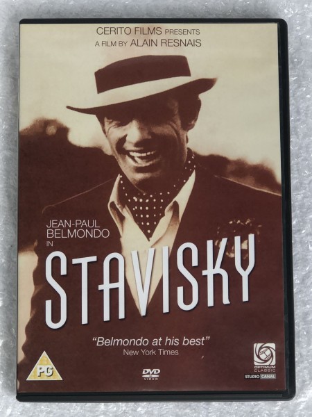 ★ 海外版 DVD 薔薇のスタビスキー Stavisky / フランス 洋画 / ジャン ポール ベルモンド / 音声 フランス語 字幕 英語 / 5055201813930_画像1