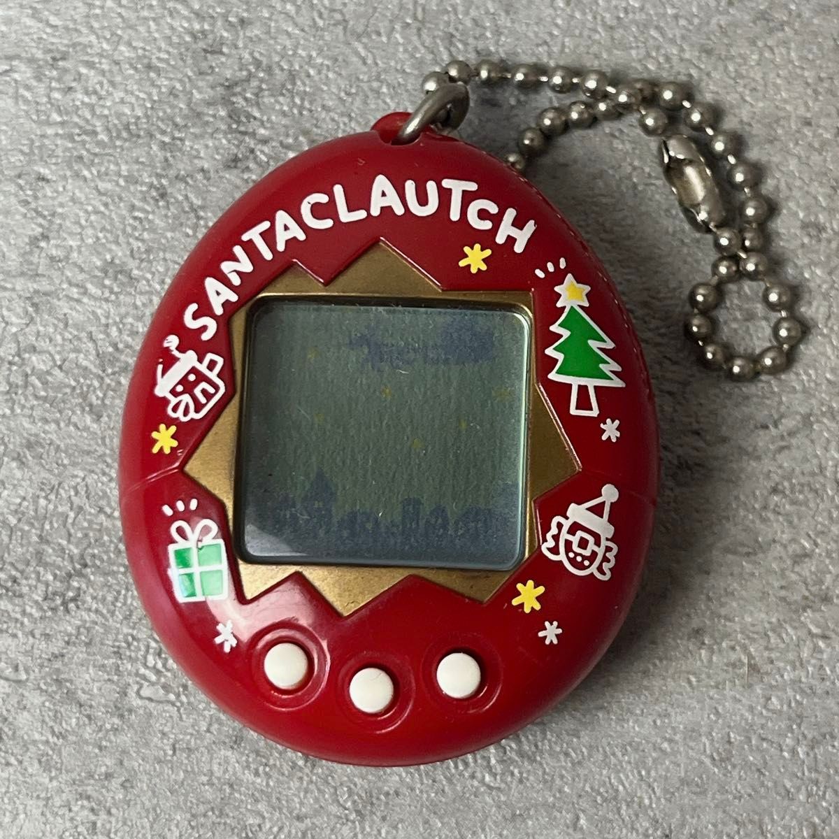 サンタくろっちのたまごっち(赤) BANDAI バンダイ たまごっち サンタクロっち SANTACLAUTCH 赤