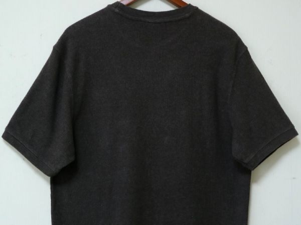 2004年 ビンテージ OLD NAVY オールドネイビー テレコ素材 半袖 カットソー Tシャツ メンズ US-L サイズ_画像2