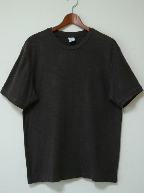 2004年 ビンテージ OLD NAVY オールドネイビー テレコ素材 半袖 カットソー Tシャツ メンズ US-L サイズ_画像3