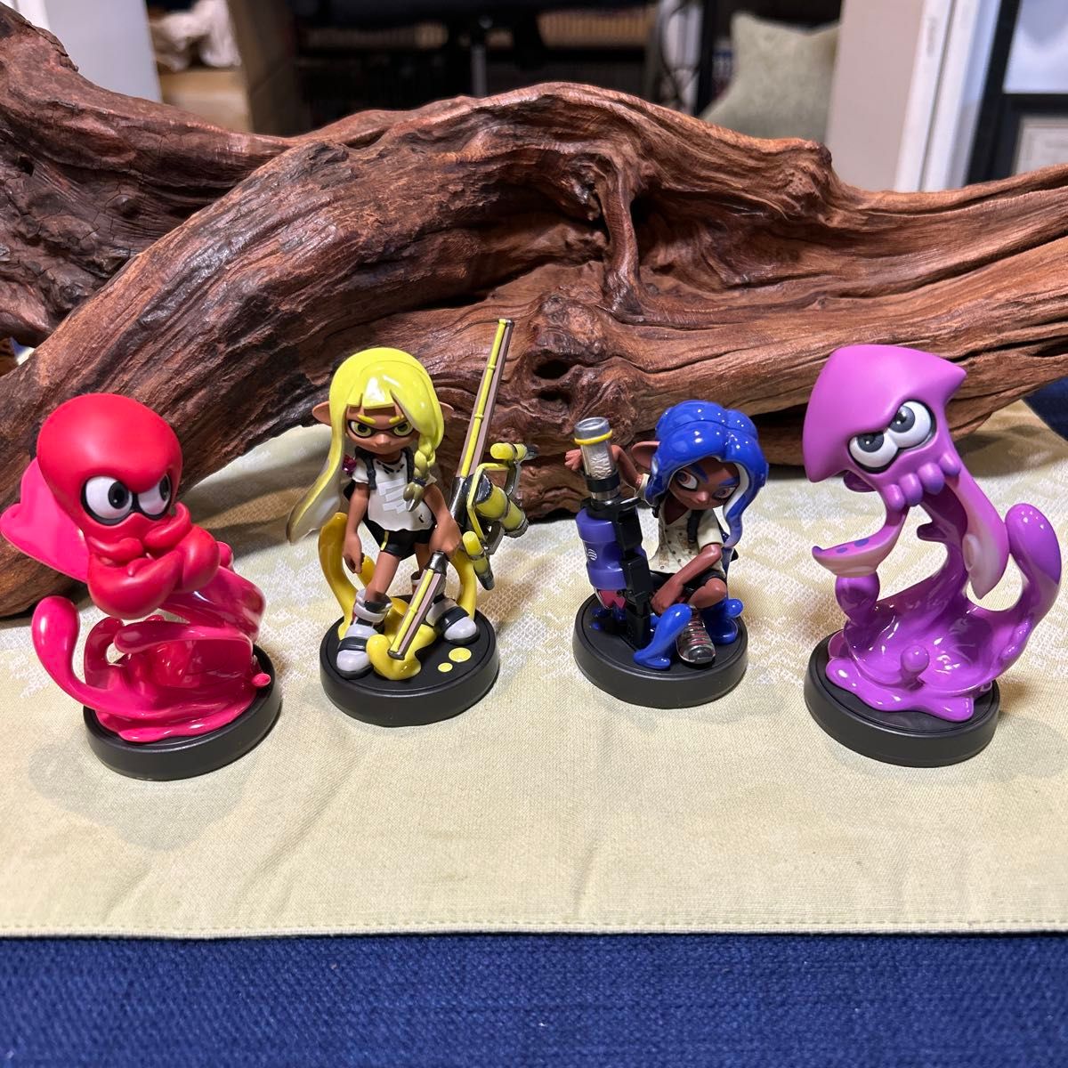 スプラトゥーン アミーボ 4体 おまけ スプラトゥーン amiibo 4体セット タコ イカ インクリング