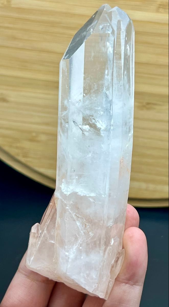 天然マニカラン産水晶原石 高品質 ヒマラヤ産 高透明 ナチュラル 浄化 天然マニカラン産水晶原石 高品質 ヒマラヤ産 高透明 ナチュラル