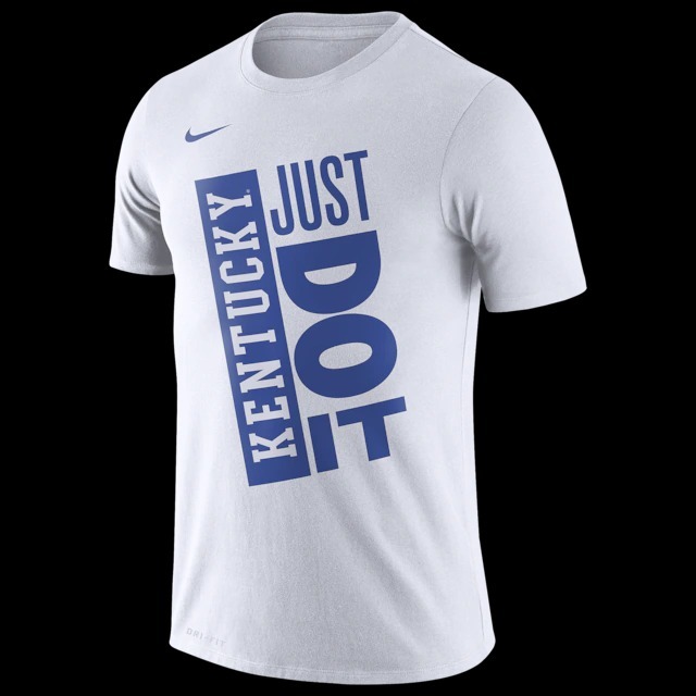 海外限定 Nike NCAA ケンタッキー大学 Tシャツ バスケットボール ドライフィット＆コットン 海外Mサイズ アメリカ直輸入 ナイキ USA_画像1