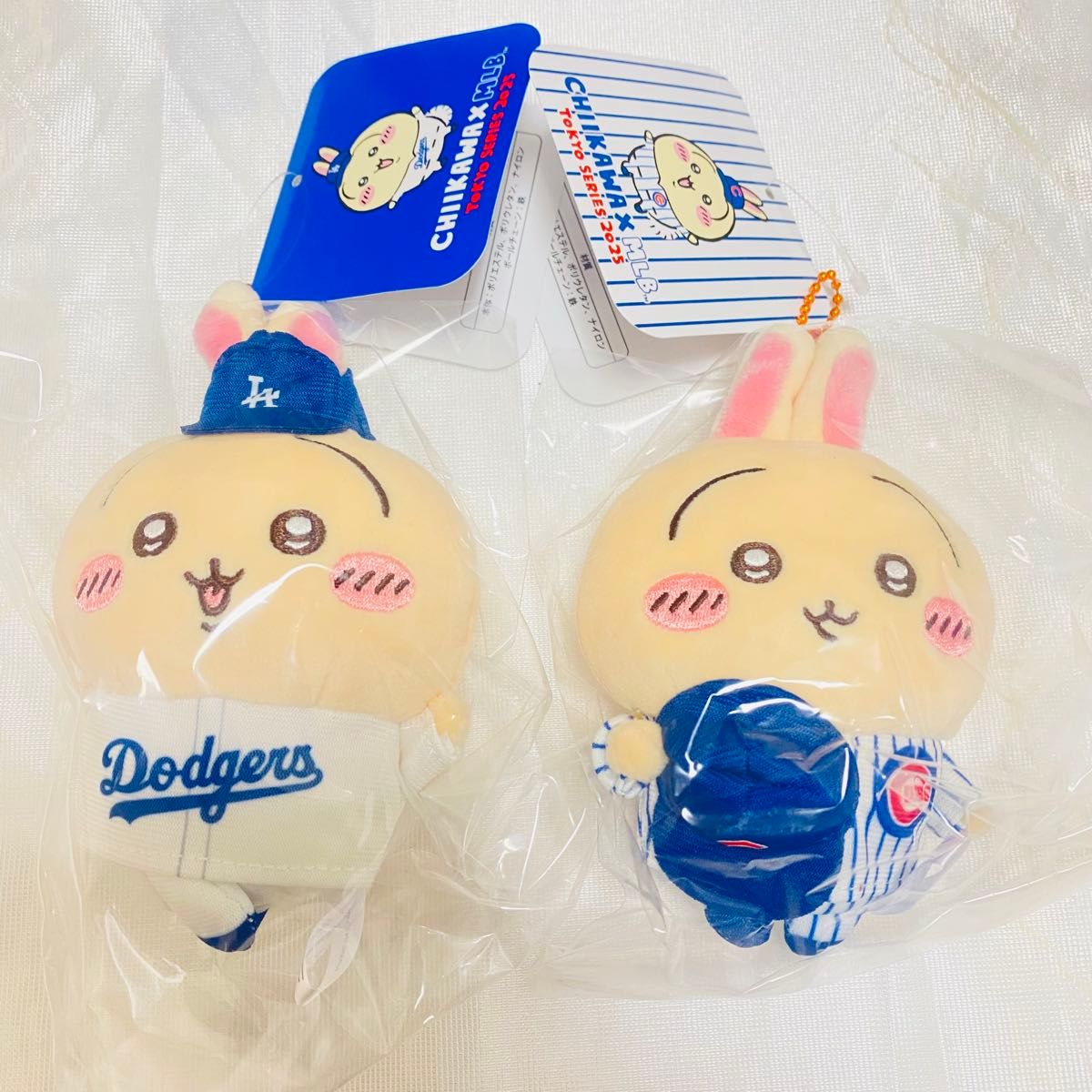 新品未開封 ちいかわ MLB TOKYO SERIES マスコット ドジャース 未開封 ちいかわ×MLB TOKYO SERIES マスコット(うさぎ