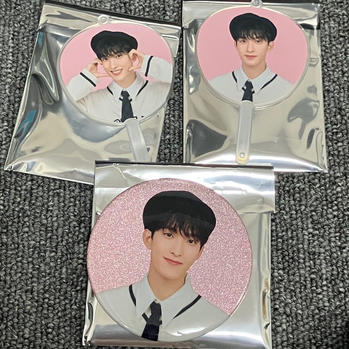 SEVENTEEN holiday cafe 缶バッジ ドギョム seventeen holiday ドギョム DK ミニピケット グリッター缶