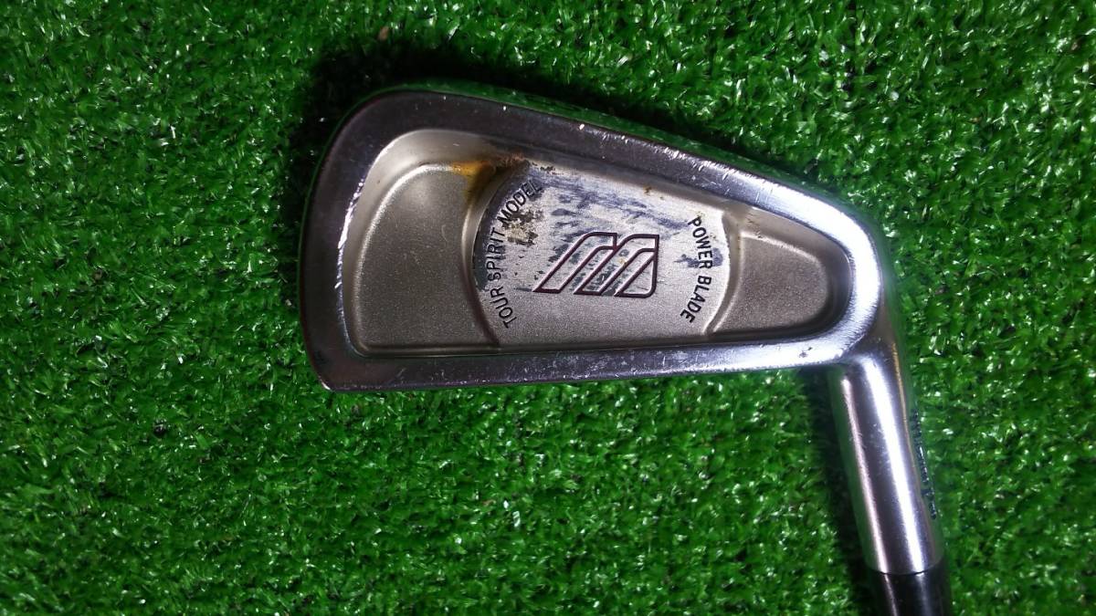 yki-563 ミズノ mizuno Pro TOUR SPIRIT MODEL VS POWER BLADE 3番アイアン　純正カーボンSR_画像1