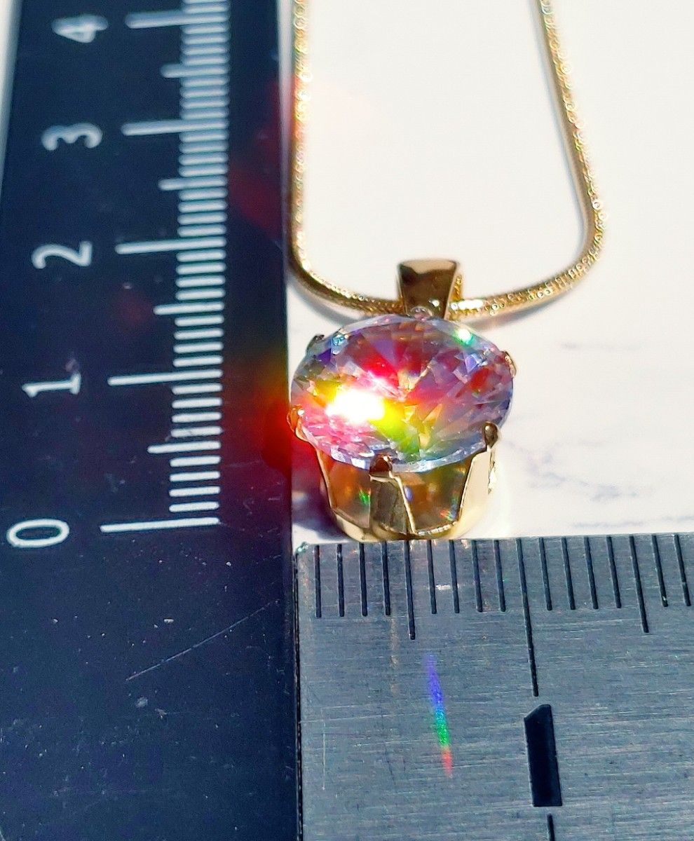 3ct モアサナイト 人工ダイヤモンド ネックレス 24K金 ア13361 3ct モアサナイト 人工ダイヤモンド ネックレス 24Kゴールド あ