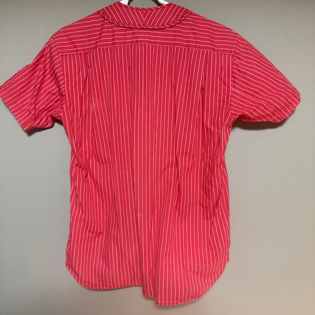 さ*す様 Supreme ストライプ ベースボールシャツ M Supreme ベースボールシャツ ストライプ レッド|Yahoo!フリマ