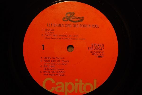 d0942)　レコード　レターメン Lettermen　Old Rock'n Roll　アナログ　ＬＰ_画像2