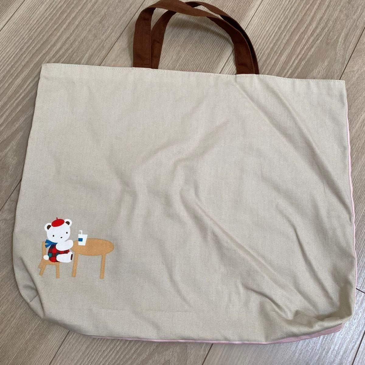 familiar レッスンバッグ トートバッグ 美品 familiar ファミリア 神戸本店限定 レッスンバッグ トートバッグ