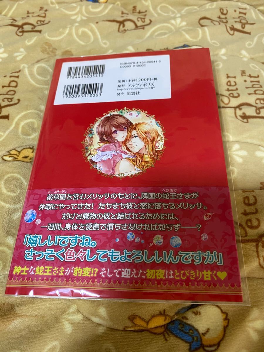 Paypayフリマ Tl小説 ノーチェブックス蛇さん王子のいきすぎた溺愛 蛇王さまは休暇中2冊セット