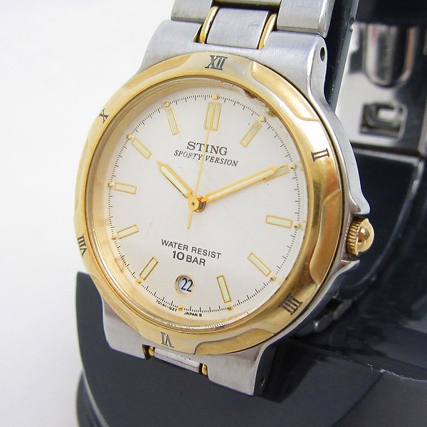 IW-4381R　CASIO　腕時計　STN-502WC STING　ジャンク_画像3