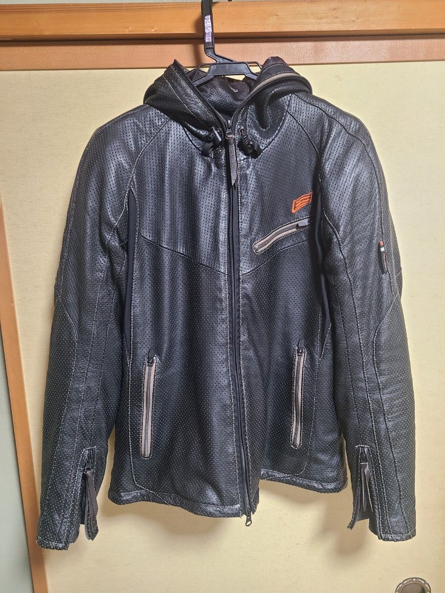 HYOD パンチングメッシュ レザージャケット サイズL HYOD パンチングメッシュ レザージャケット サイズL HYOD