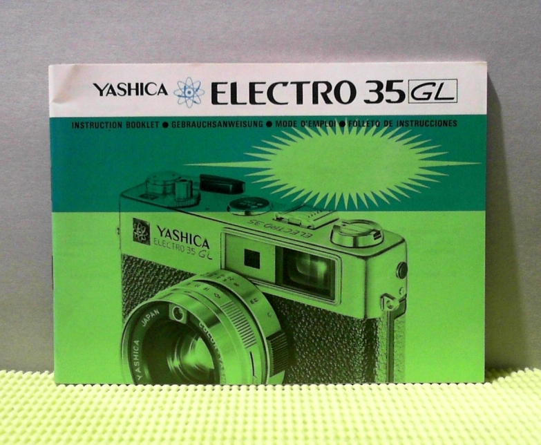 a-1485 [ instructions ] Yashica electro 35GL English German 