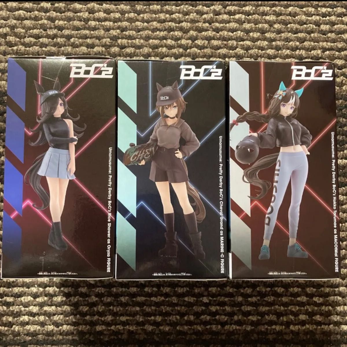 ウマ娘3 コンプリートセット ウマ娘 プリティーダービー BoC'z フィギュア 3点セット|Yahoo