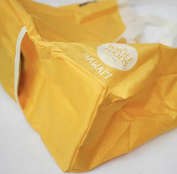  hole f-z* eko-bag [ yellow × ivory ] new goods unused goods 