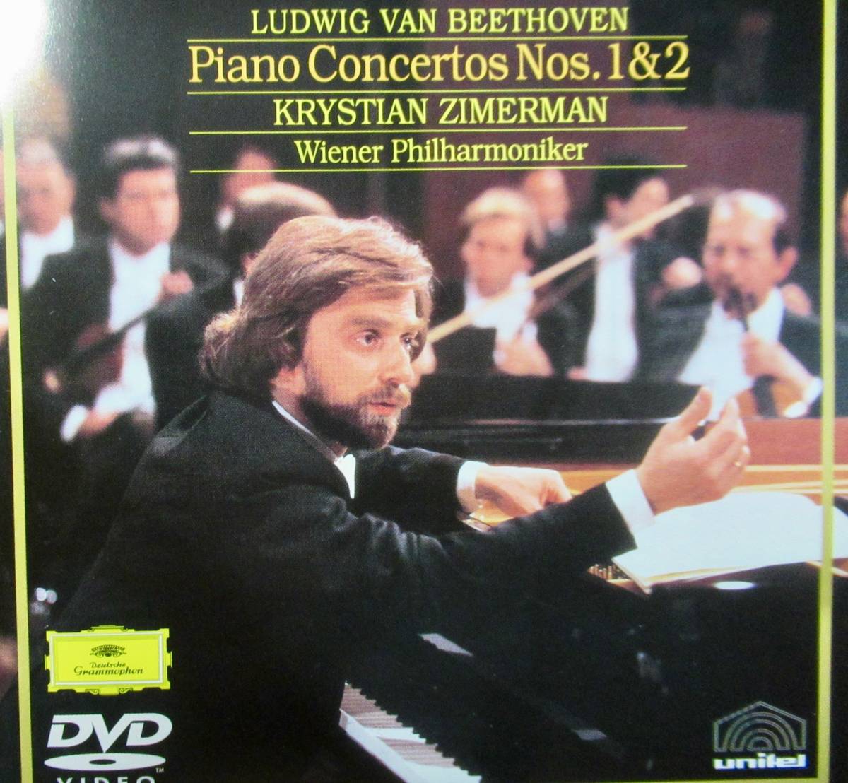 DVD ベートーベンピアノ協奏曲１ 小物などお買い得な福袋 至高 ２番 ツイメルマン ウィーンフィル