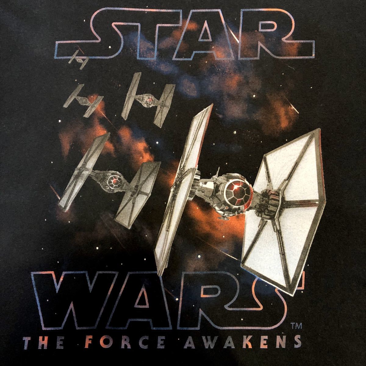 アメリカ古着　スターウォーズ　TIE-ファイター　STAR WARS ムービーT ビックシルエット　オーバーサイズ　ゆるだぼ　ビックプリント