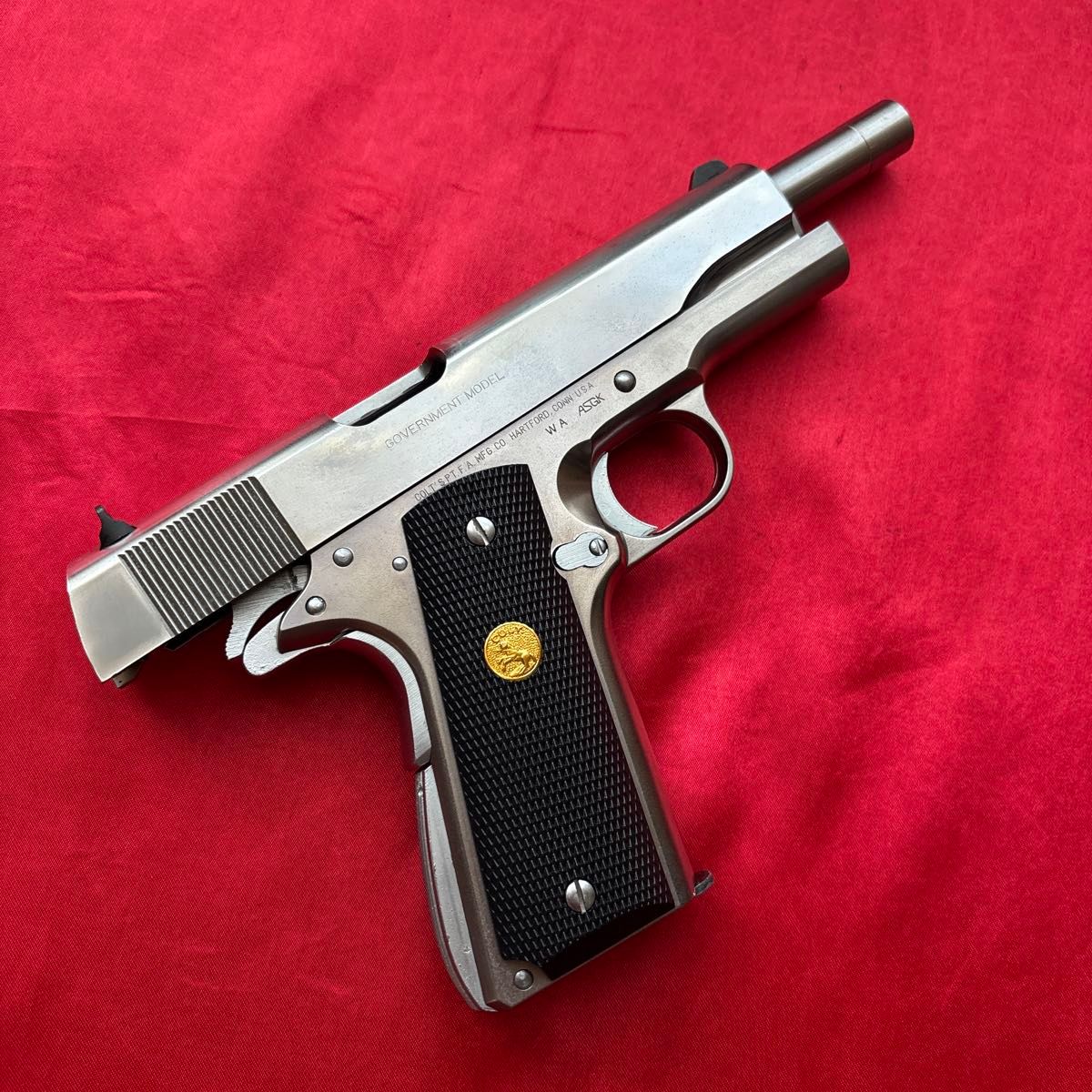 WA コルト ガバメント WA コルトガバメント シリーズ80 MKⅣ シルバー|Yahoo!フリマ