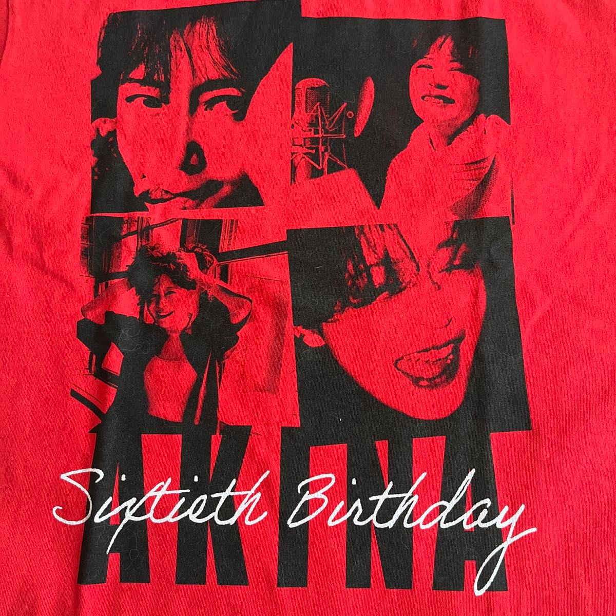 ♦中森明菜♦ ALDEA ファンクラブ限定 還暦Tシャツ Sサイズ 新品】 中森明菜 ALDEA ファンクラブ限定 還暦Tシャツ Sサイズ