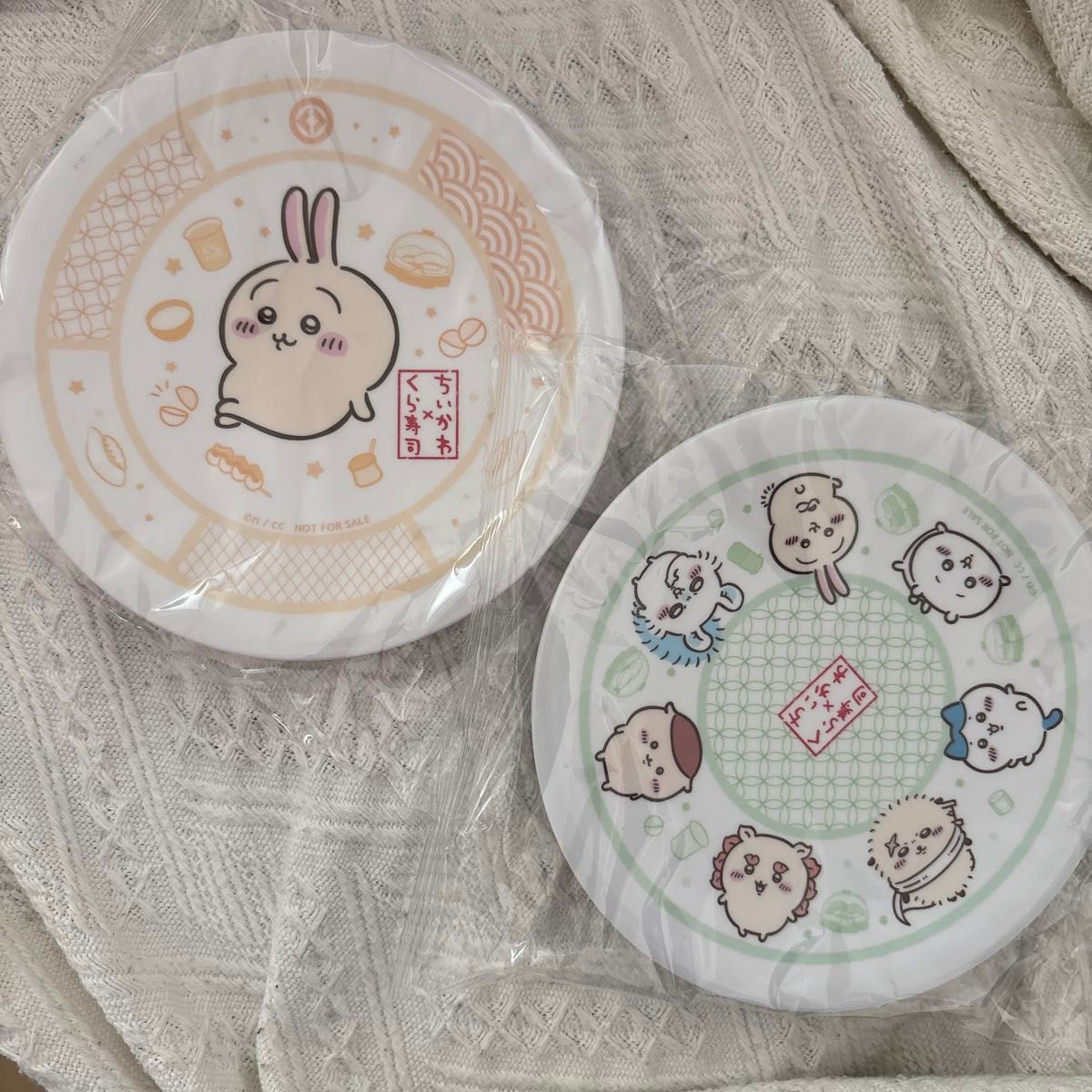 値下げ❌新品 未開封 ちいかわ くら寿司 寿司皿 全員集合 うさぎ おまけ付き 未開封 くら寿司 ちいかわ 皿 寿司皿 うさぎ 全員集合|Yahoo
