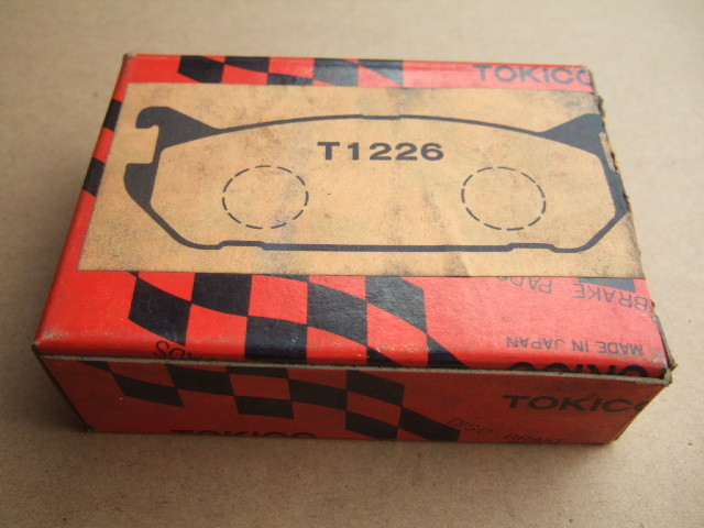  Tokico тормозные накладки T1226 S-281 старый машина Alto Fronte CP11S CM21V CP21S ( исключая турбо ) передний TOKICO DISC PAD новый товар стоимость доставки 520 иен ~