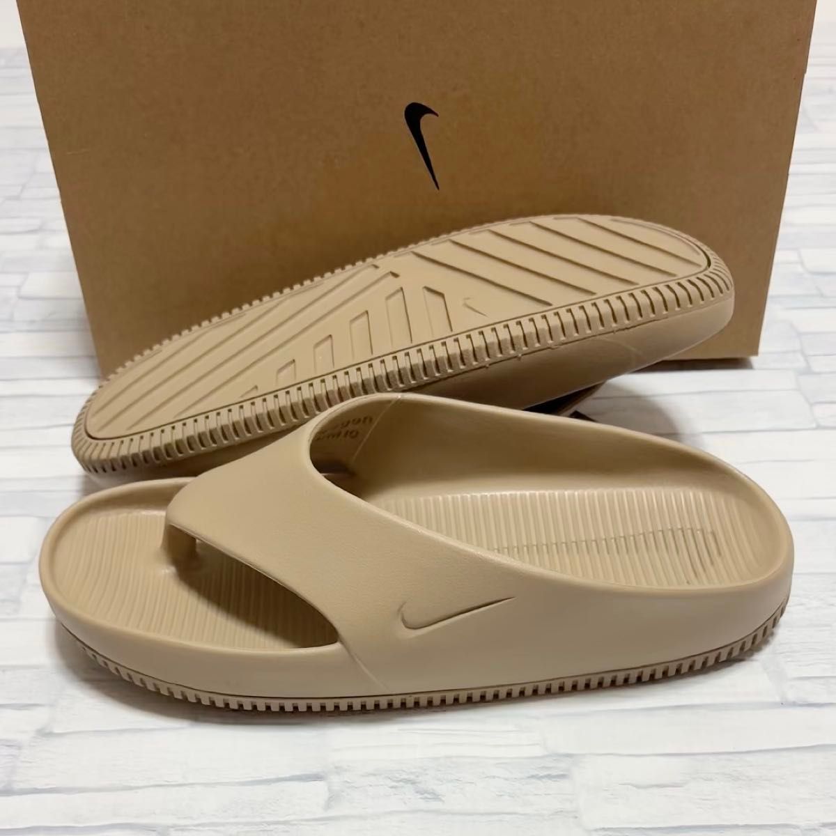NIKE CALM FLIP FLOP KHAKI/KHAKI ナイキ カーム フリップ フロップ サンダル ビーチサンダル 新品