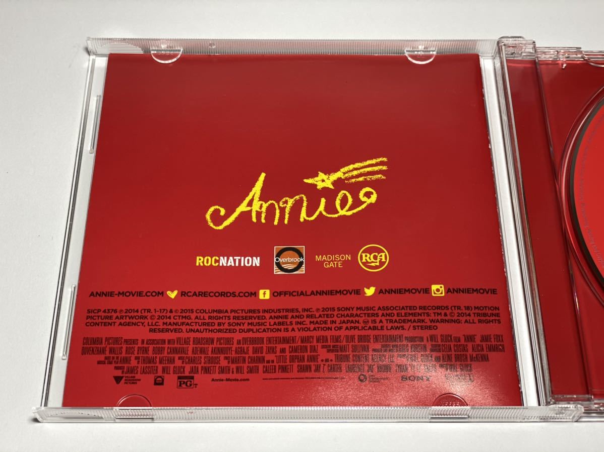 ☆SICP-4376 ANNIE／アニー オリジナル・サウンドトラック