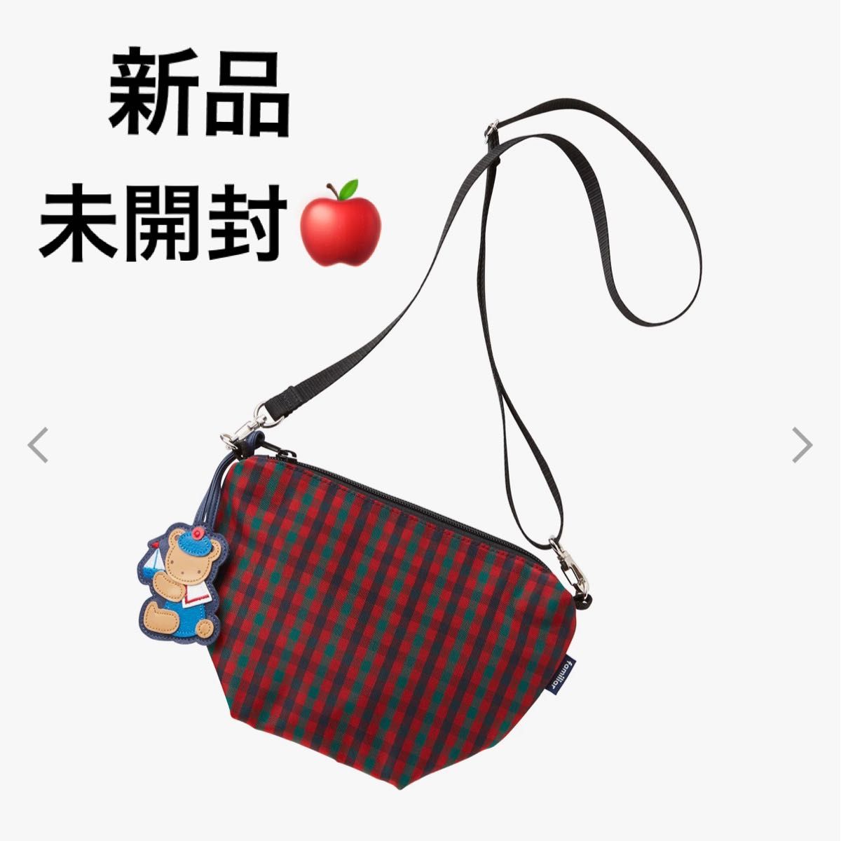 ファミリア 舟形 ポシェット (10月31日までの出品) 新品未開封 ファミリア 舟形 ポシェット 赤 xf|Yahoo!フリマ
