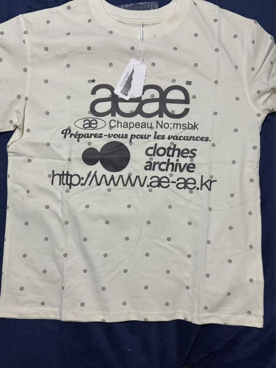 aeae ドット Tシャツ aeae ドット柄 半袖Tシャツ|Yahoo!フリマ(旧PayPayフリマ)
