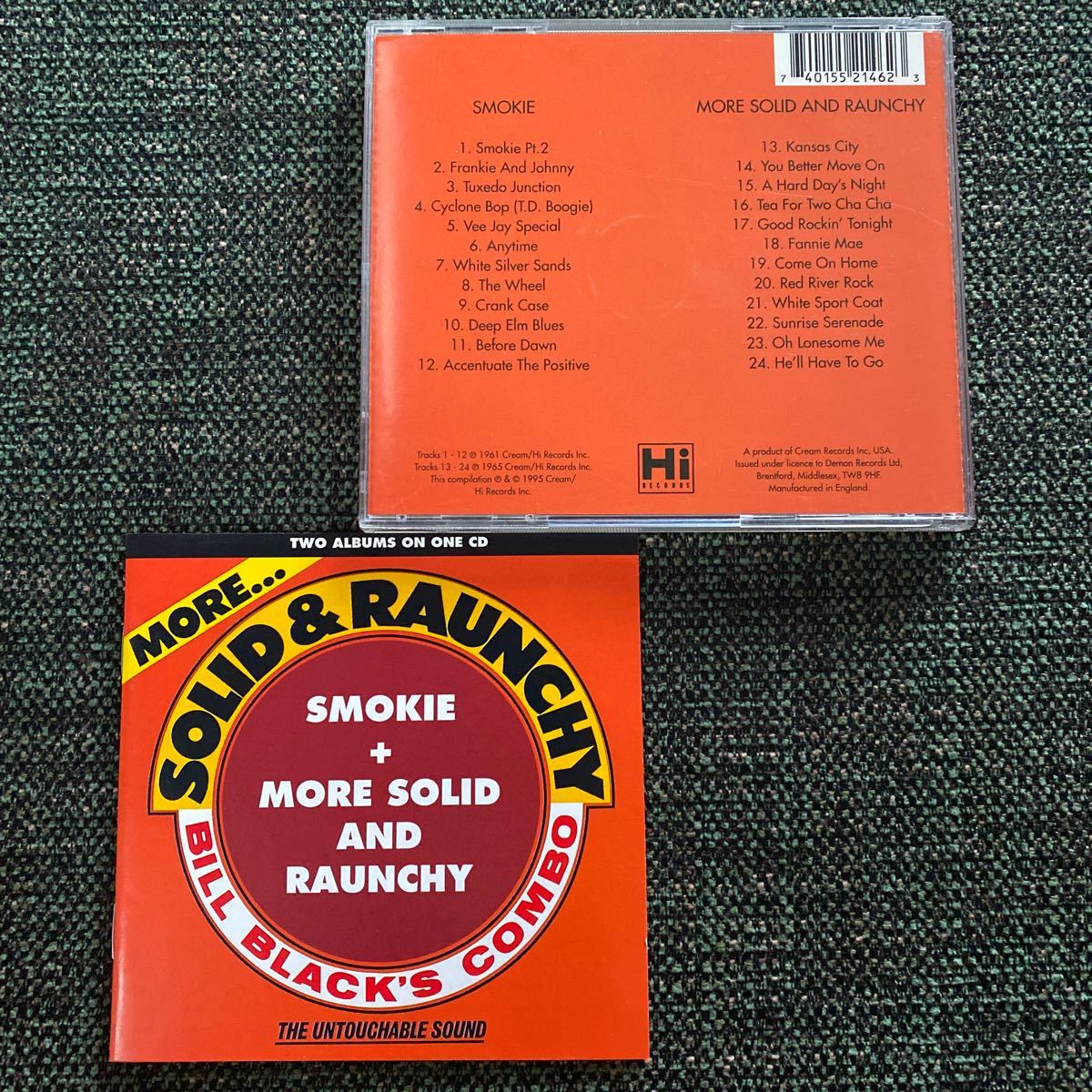 Bill Black's Combo CD Smokie & More Solid And Raunchy Elvis エルビス_画像1