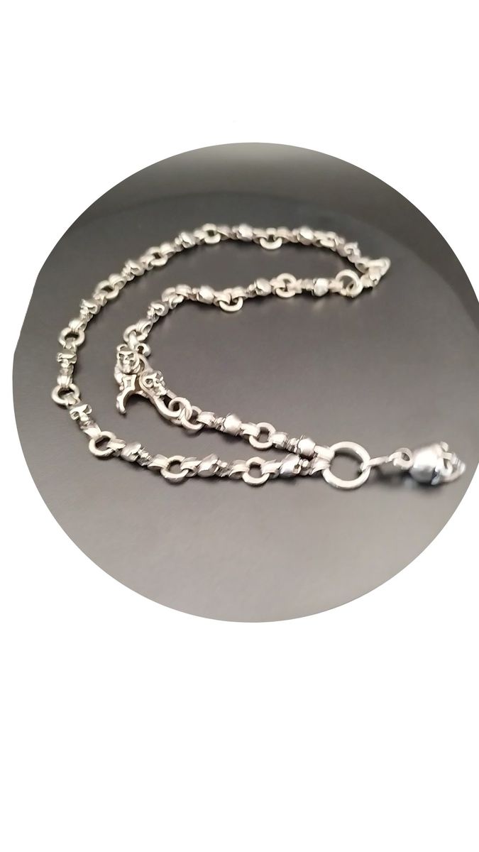SILVER925スカルチョーカー◎シルバー925◎ドクロ◎レア◎希少◎良品◎スターリングシルバー