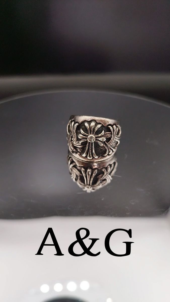 A&G◎エーアンドジー◎リング指輪◎クロス◎SILVER925◎シルバー925 スターリングシルバー レア希少