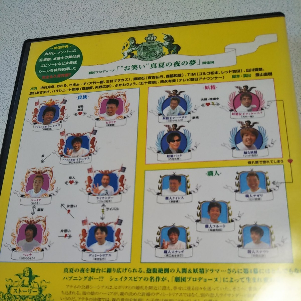 Paypayフリマ 内村プロデュース 劇団プロデョーヌ旗揚げ公演 お笑い真夏の夜の夢 完全版dvd Paypayフリマ 内村プロデュース 劇団プロデョーヌ旗揚げ公演 お笑い真夏の夜の夢 完全版dvd