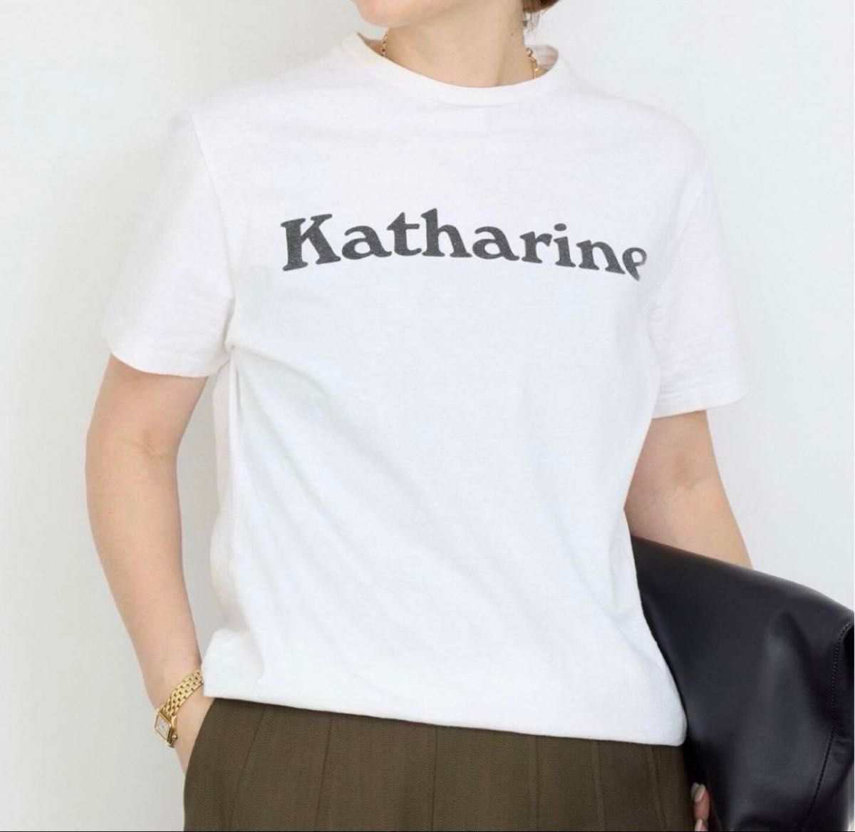 新品タグ付 マディソンブルー CREW NECK TEE KATHARINE 新品タグ付 マディソンブルー CREW NECK TEE KATHARINE Tシャツ