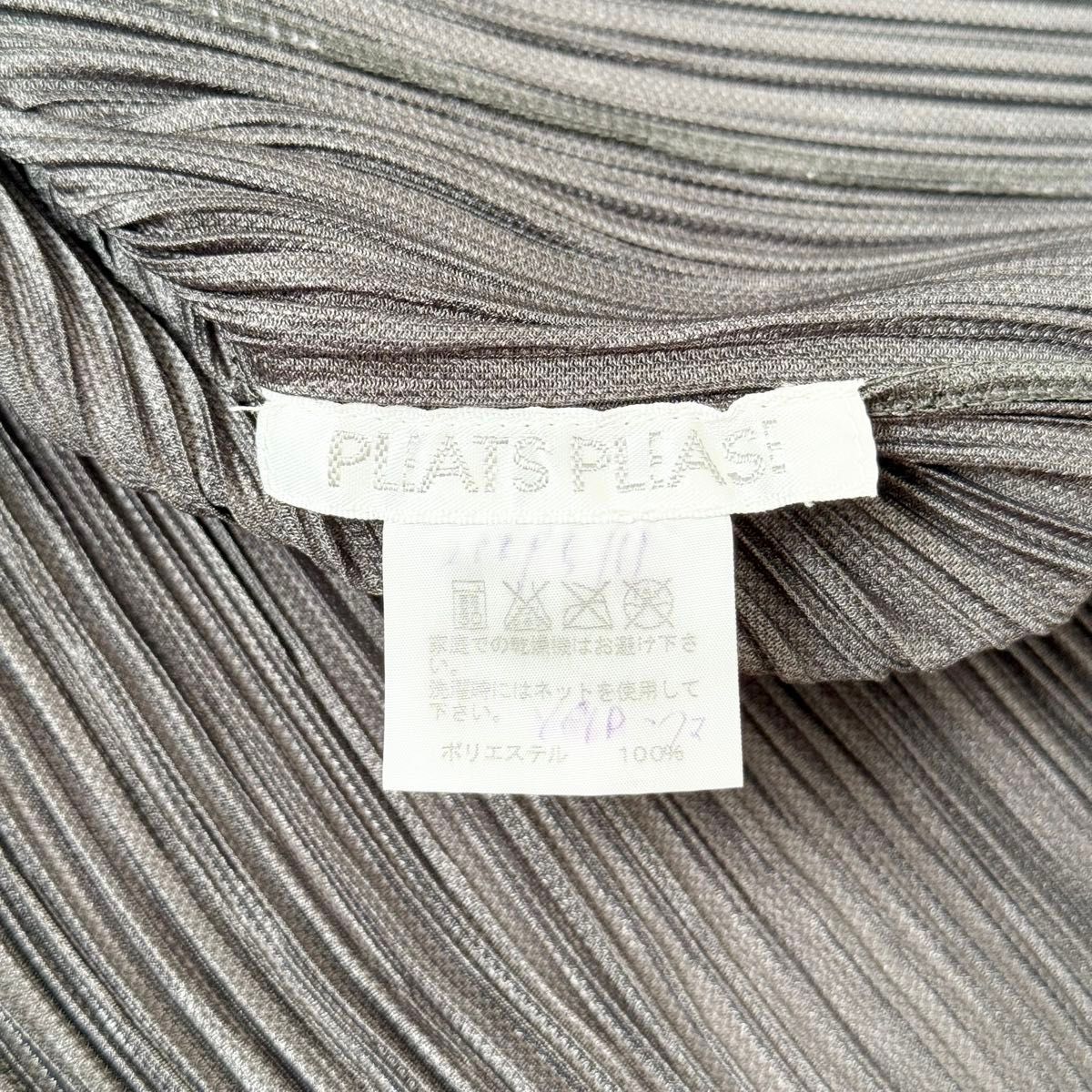 美COLOR　イッセイミヤケ　プリーツ　3B　テーラードジャケット　サイズ2 美品 プリーツプリーズ イッセイミヤケ テーラードジャケット