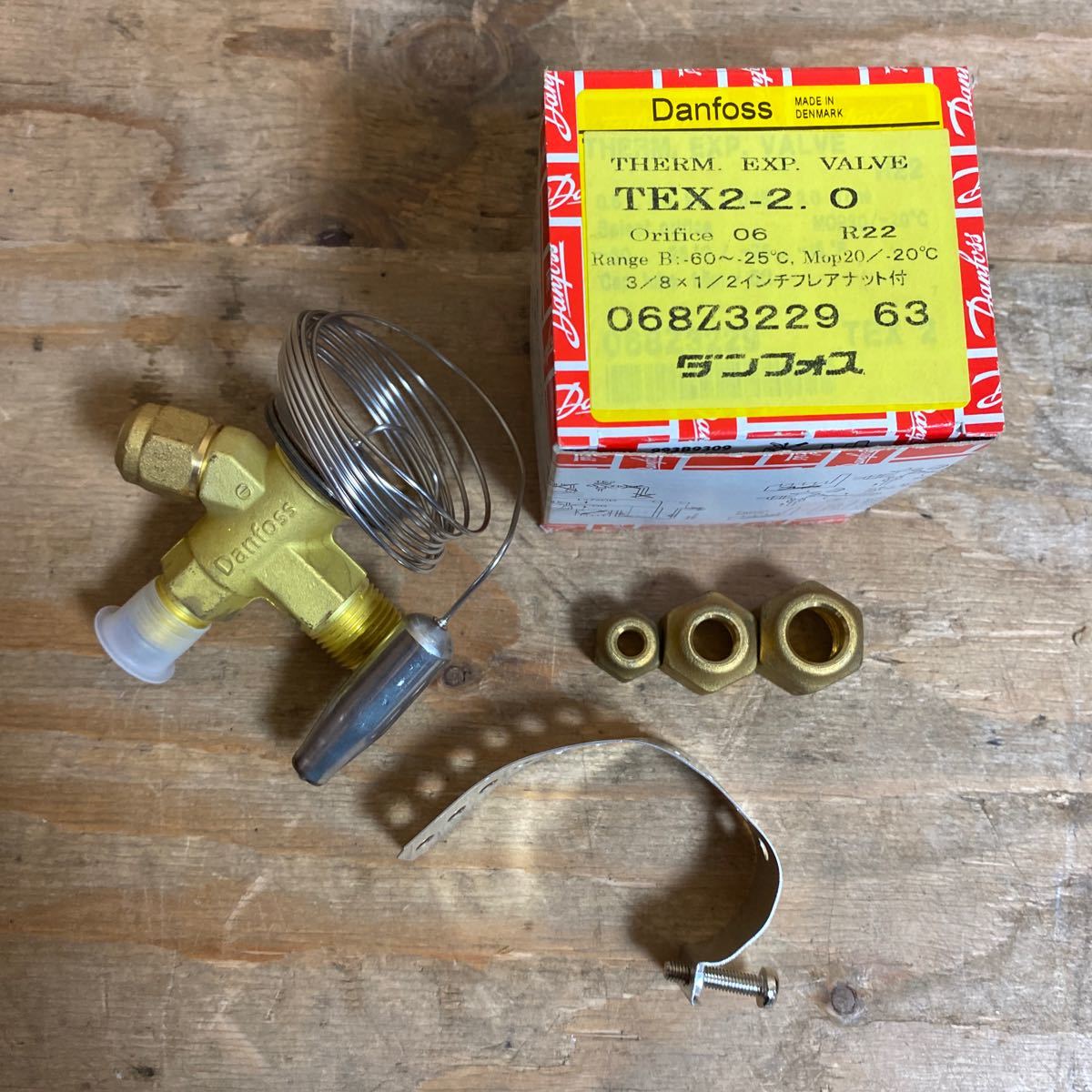 ヤフオク! - 未使用品☆Danfoss ダンフォス温度膨張弁 TEX2-...