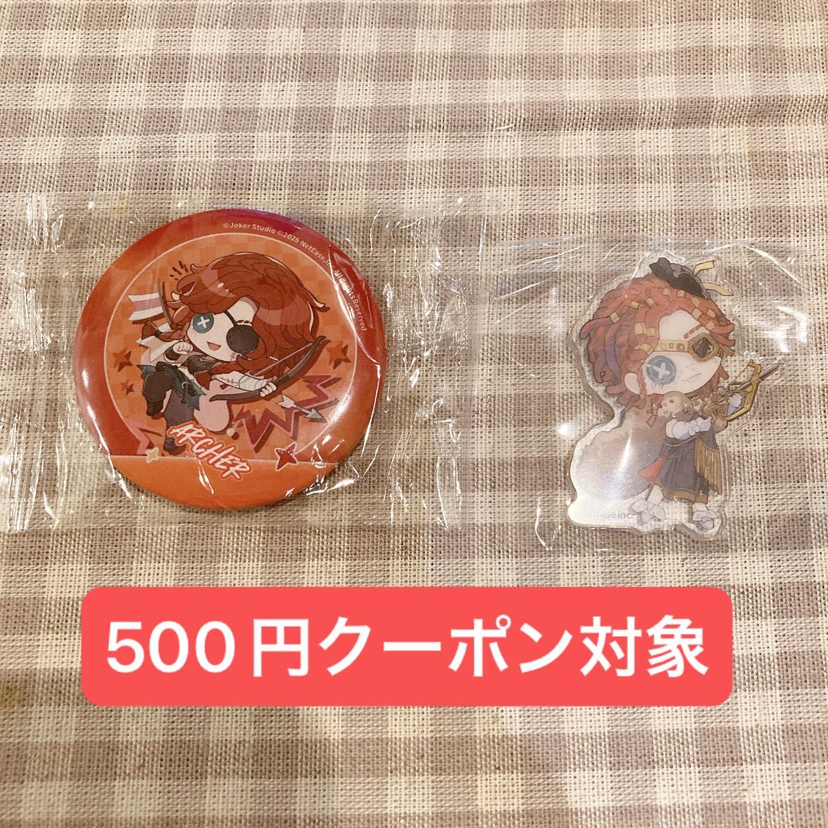 【土日限定出品‼️】第五人格 6周年 IJL 缶バッジ 非売品 6つセット 非売品 第五人格 ijl 幕張メッセ 缶バッジ アクリルマグネット