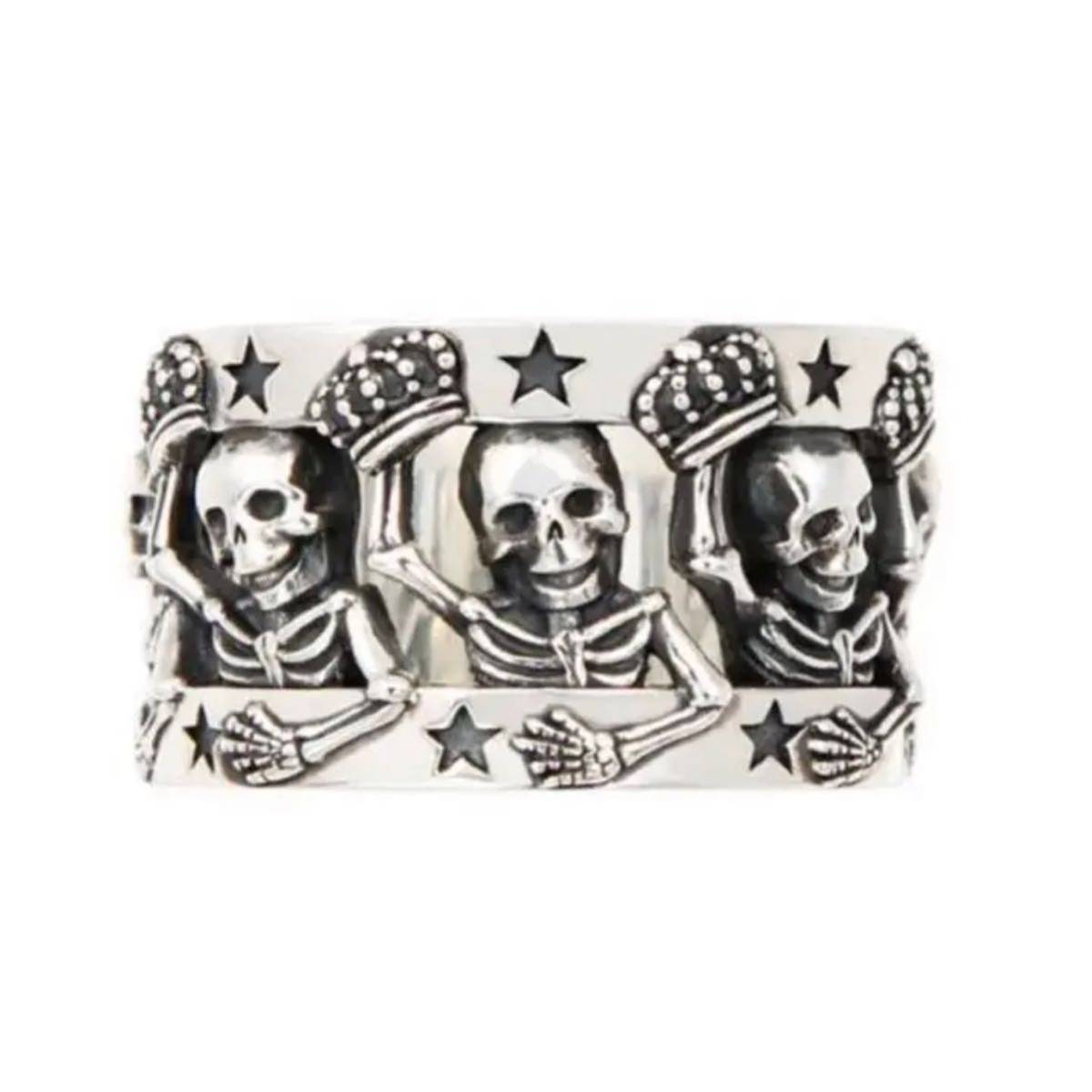  new goods *JUSTIN DAVIS* SKULL PARADE RING*9 number * Skull ring * regular price 38,500 jpy *SRJ405* records out of production *