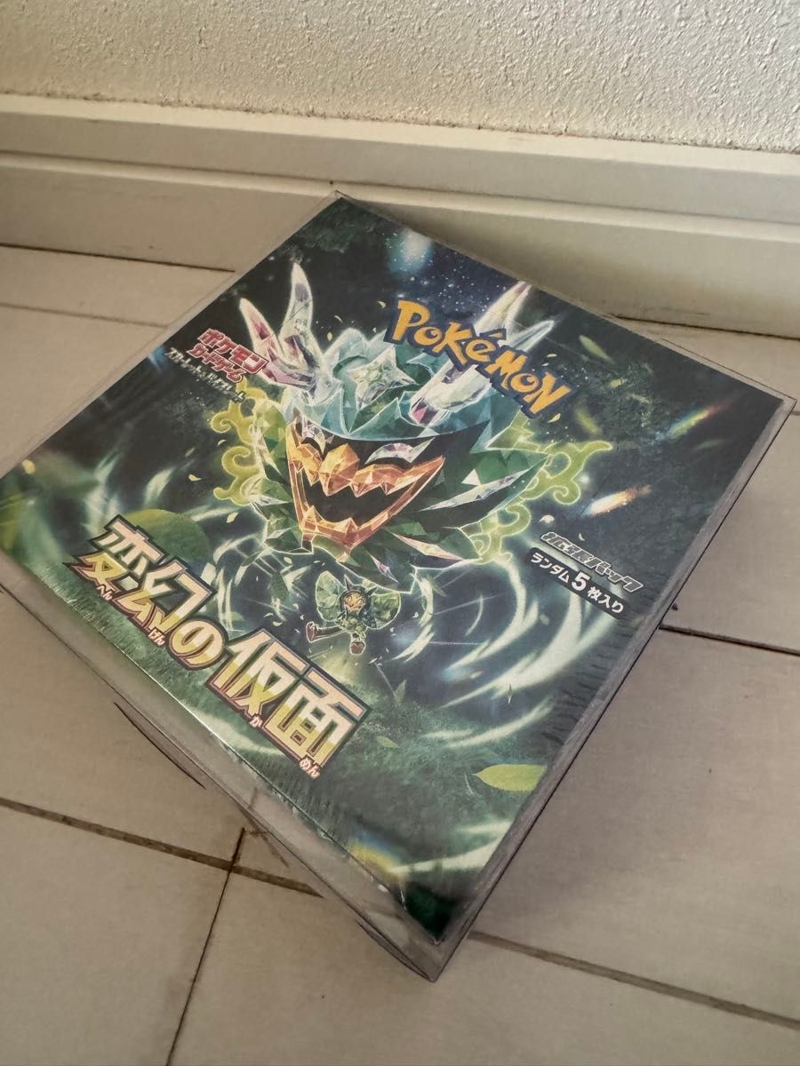【シュリンク付き】変幻の仮面 新品・未開封BOX ポケモンカードゲーム 変幻の仮面BOX 新品未開封品 シュリンク