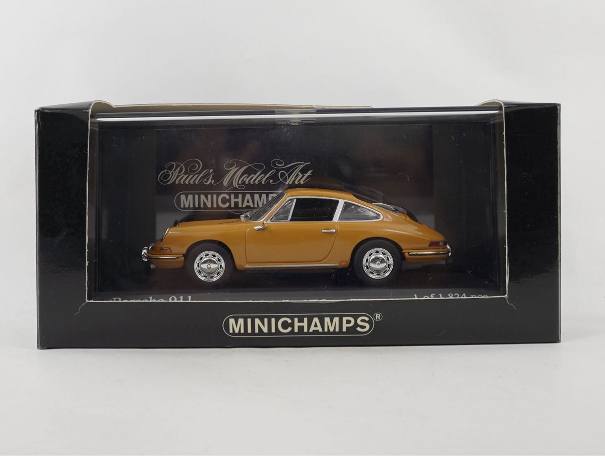 ミニチャンプス 1/43 Porsche 911 1964 イエロー 新品 MINICHAMPS 1/43 PORSCHE 911 1964 Yellow ミニチャンプス