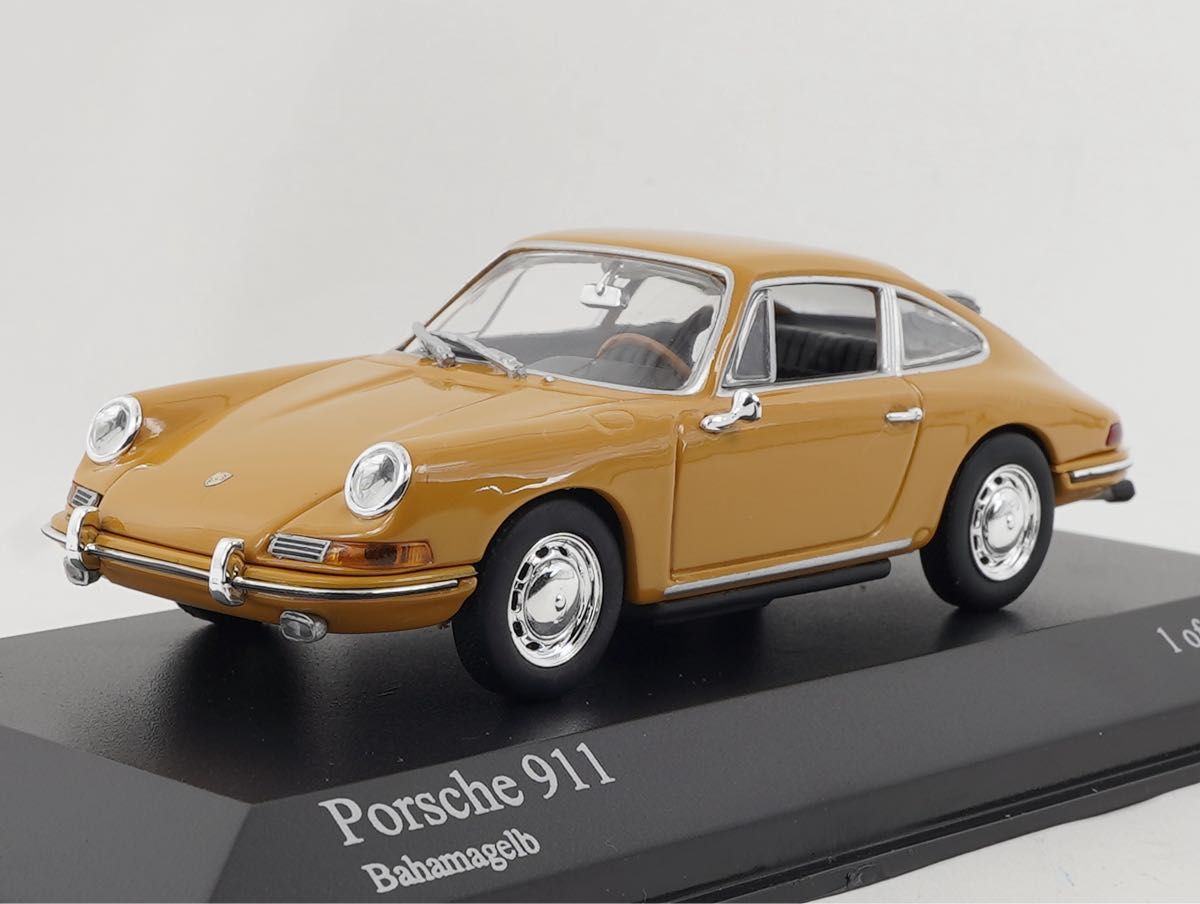 ミニチャンプス 1/43 Porsche 911 1964 イエロー 新品 MINICHAMPS 1/43 PORSCHE 911 1964 Yellow ミニチャンプス