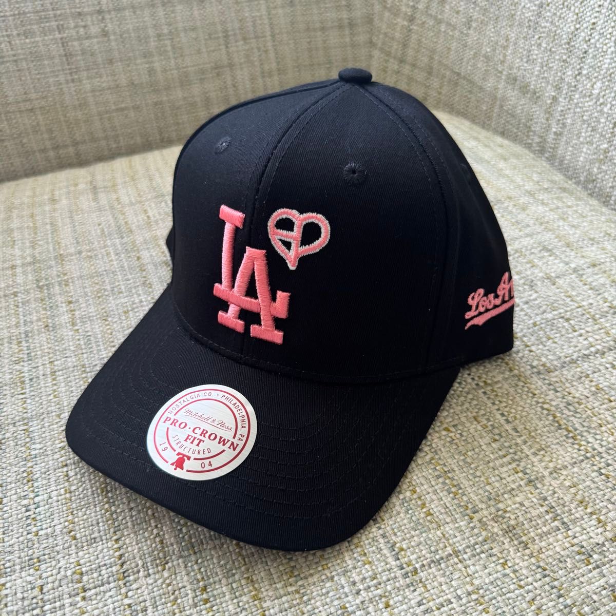 新品未使用 BLACKPINK × MLB LA Dodgers ピンク 帽子 新品未使用 BLACKPINK × MLB Los Angeles Dodgers ピンク 帽子