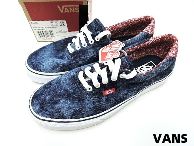 vans era acid denim