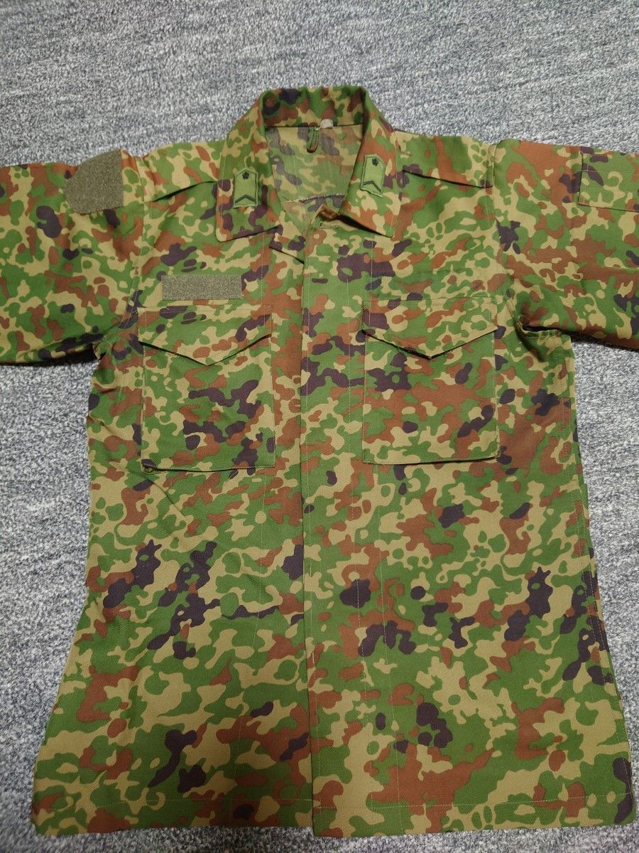 ノンアイロン迷彩服上下セット ベルト付 自衛隊 迷彩服 ノンアイロン 5A 上下 ベルト付|Yahoo!フリマ