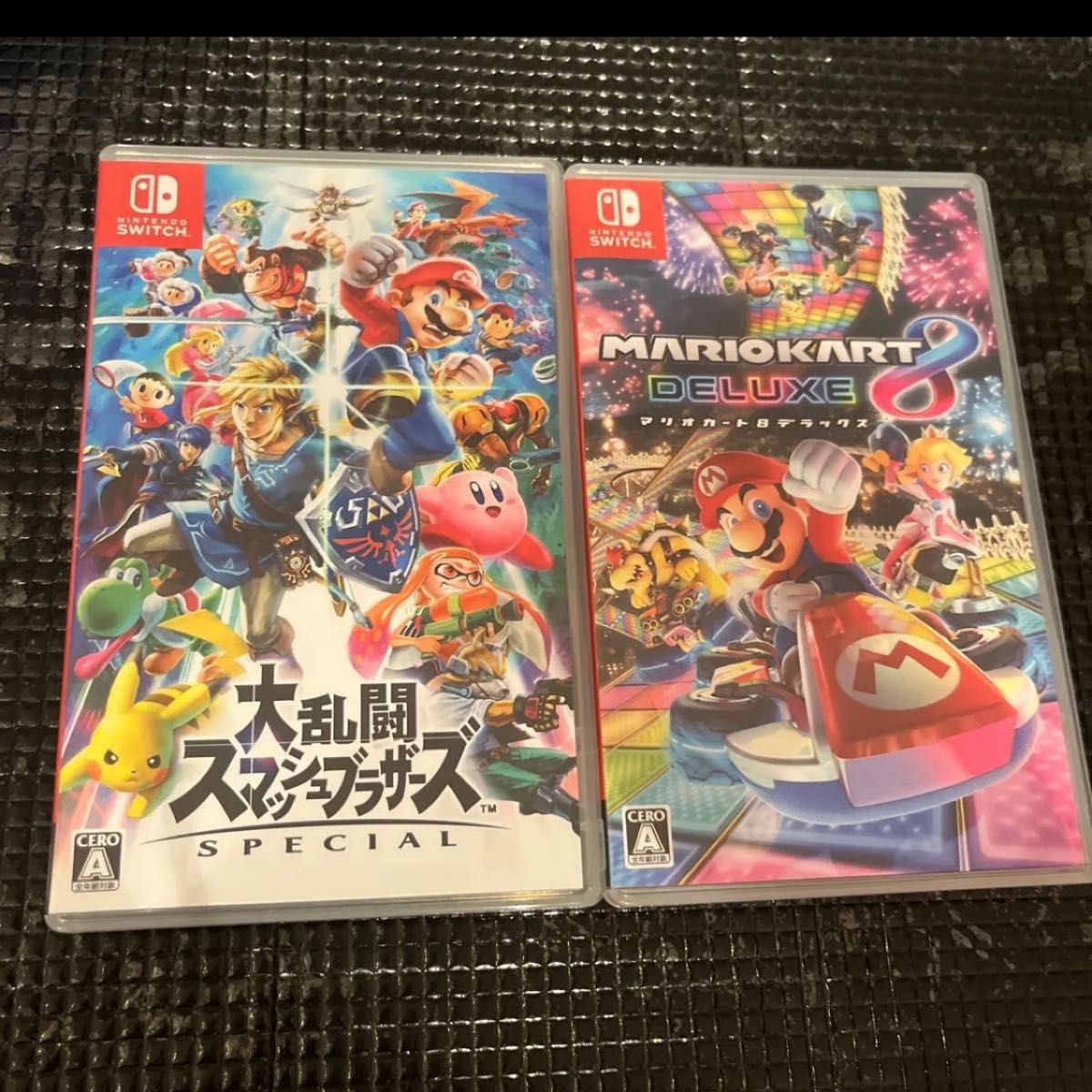 【美品】スマブラ・マリカ2点セット Switch 2点セット マリオカート8 デラックス 大乱闘スマッシュ
